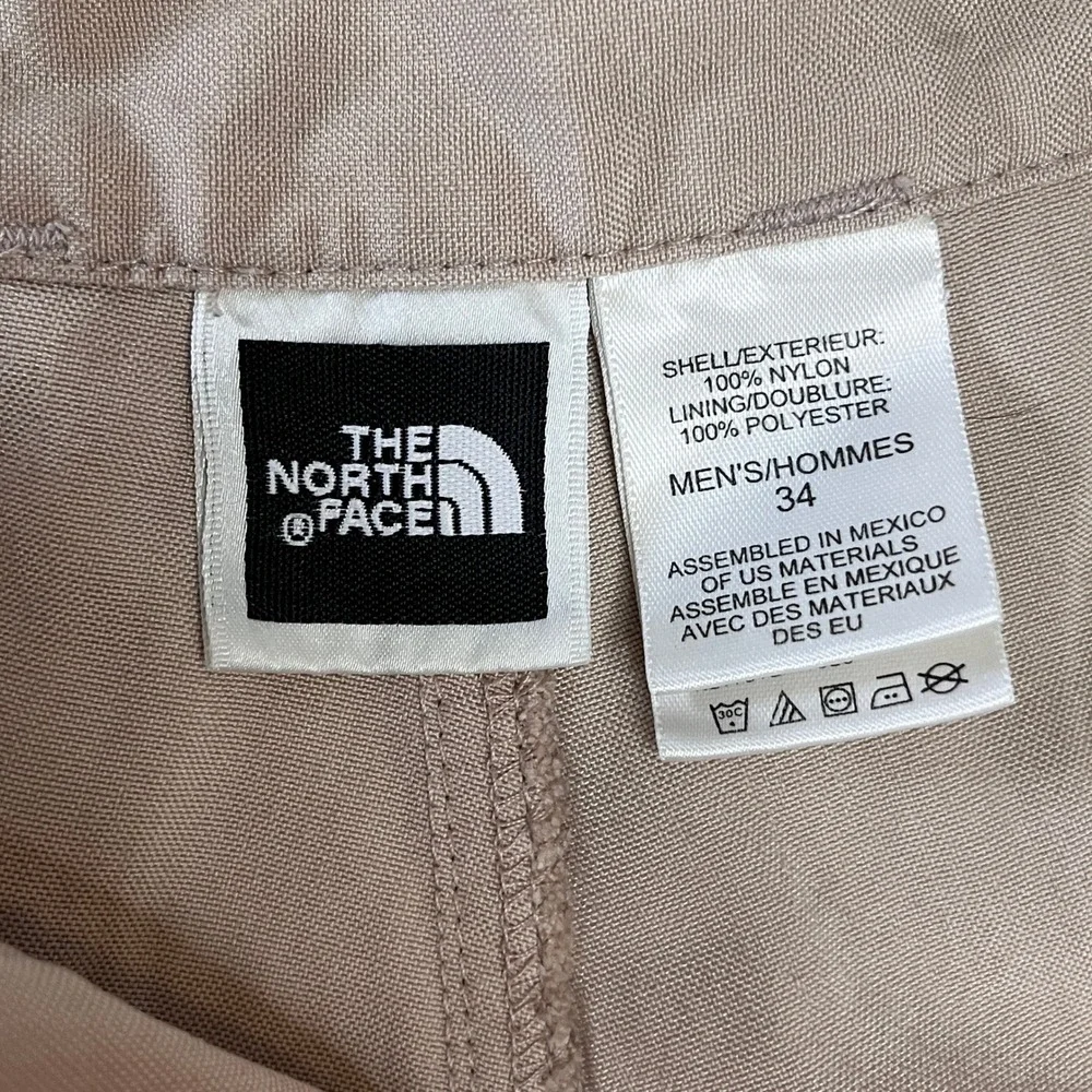 The North Face Pants Mens Utility Hiking Camping Outdoors Beige Size‎ 34